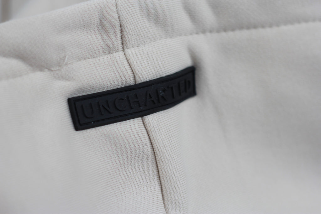 Black Brush Oversized Hoodie